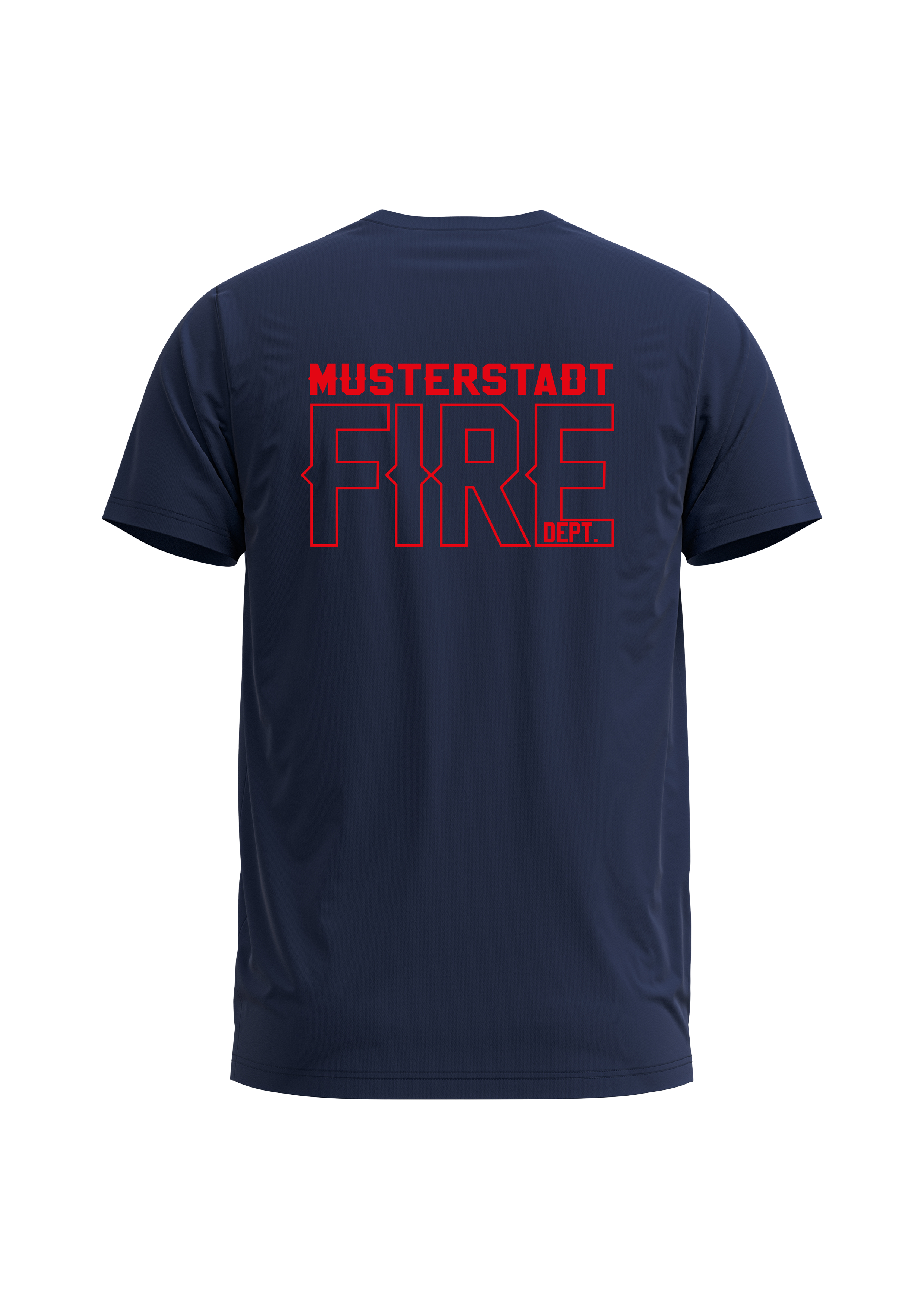 Personalisiertes FIRE Department T-Shirt