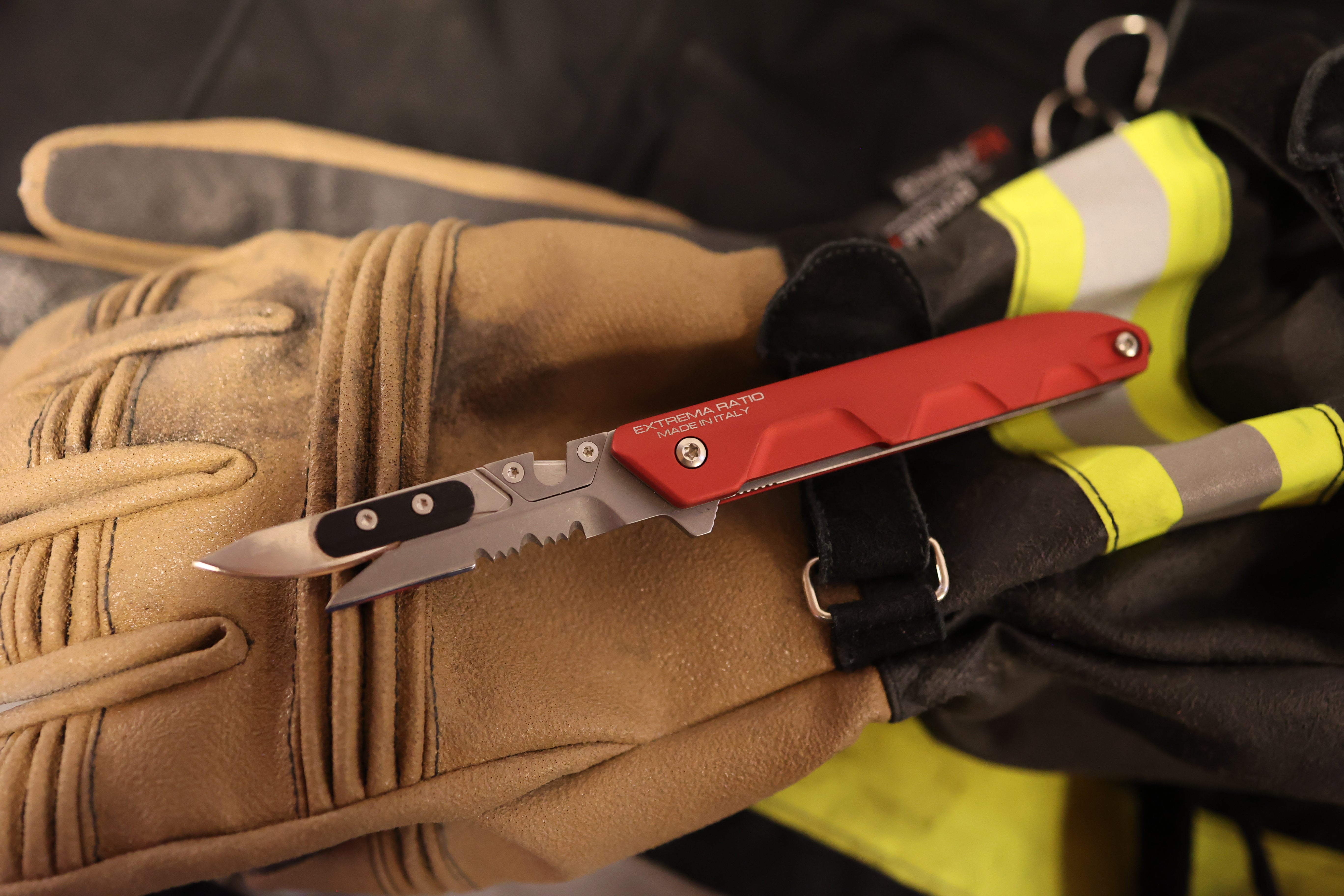 Rettungsmesser Extrema Ratio Ferrum R Rescue Rot
