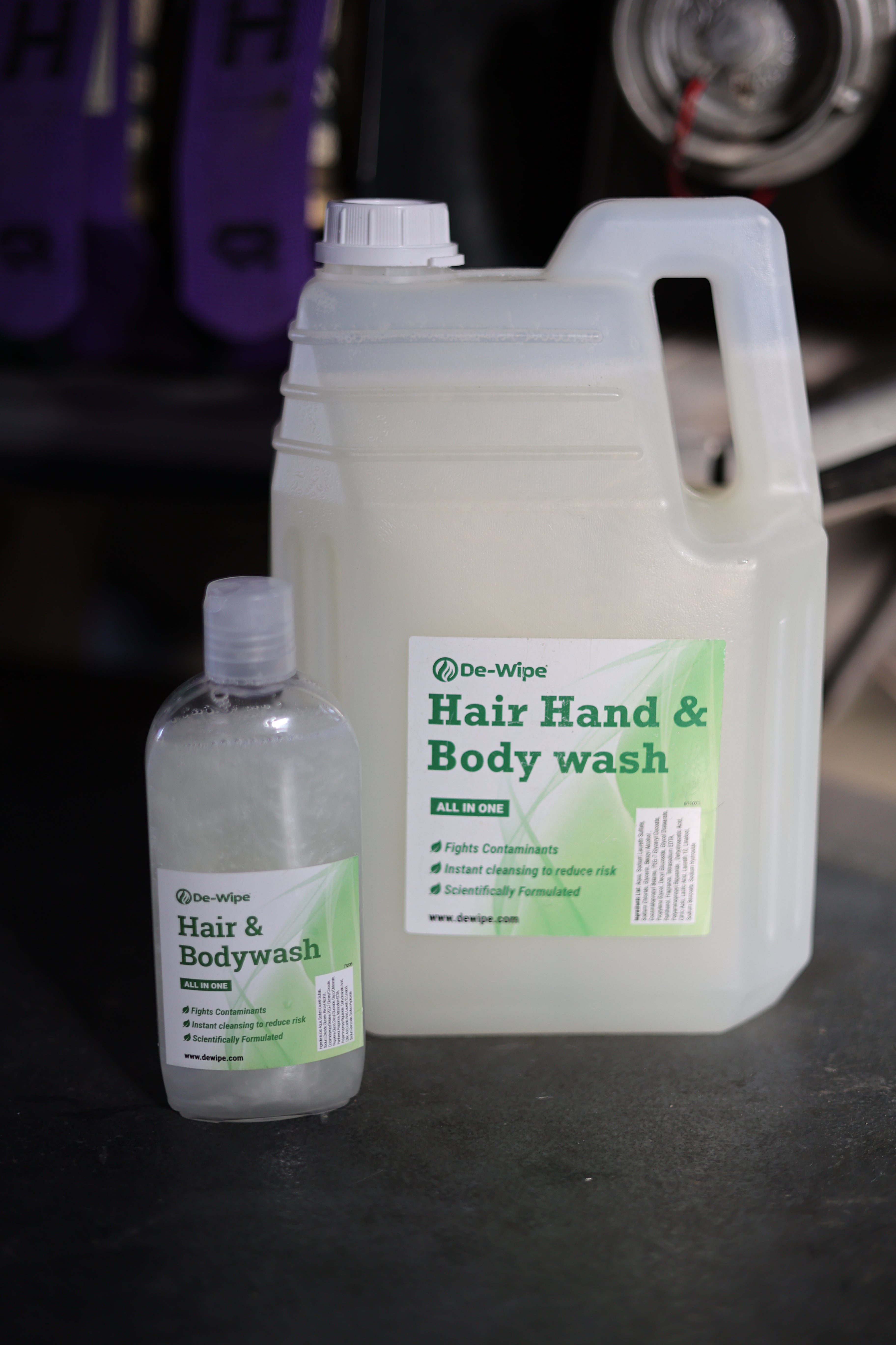 DeWipe Hair and Body Wash