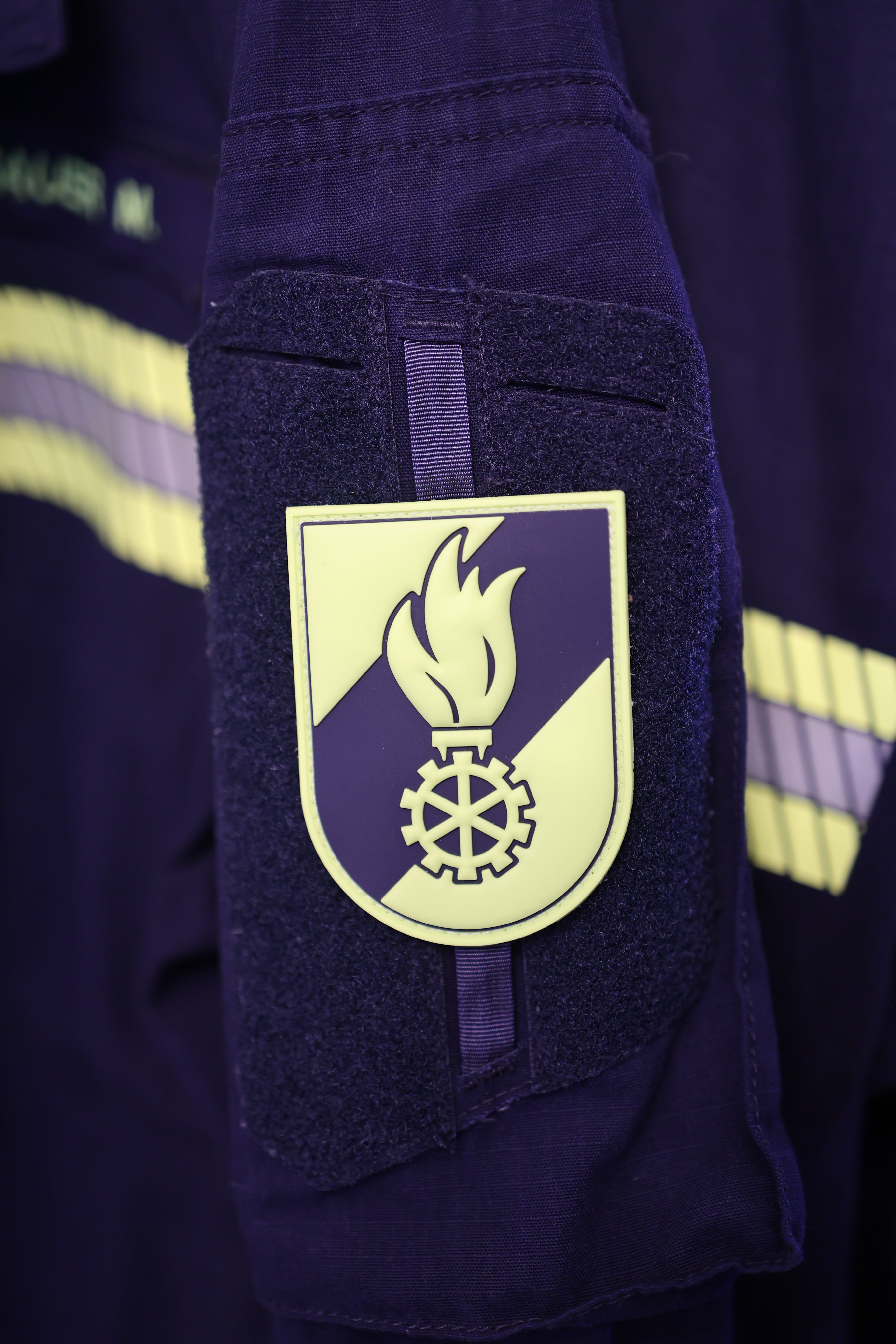 Patch Korpsabzeichen Navy fluoreszierend