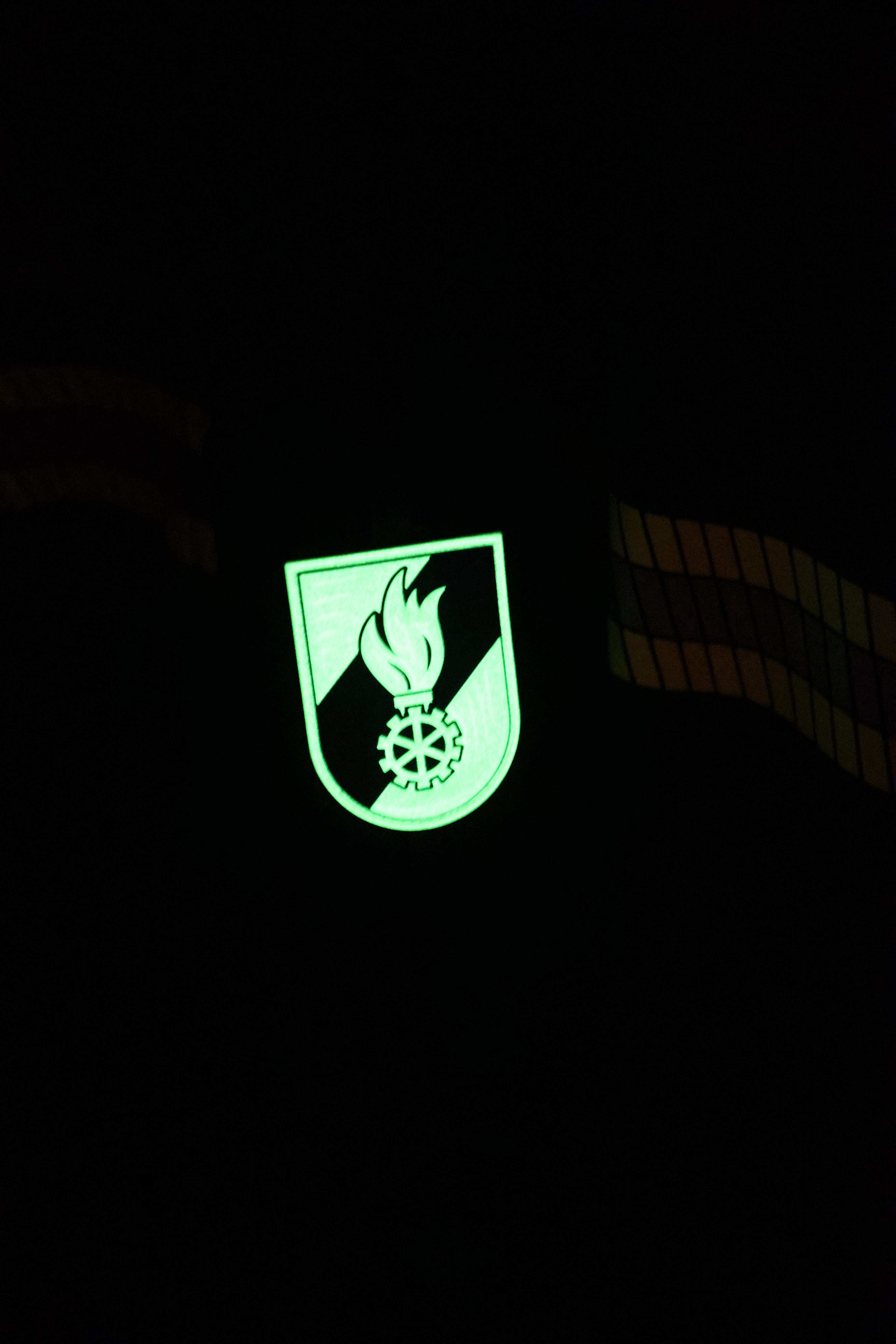Patch Korpsabzeichen Navy fluoreszierend