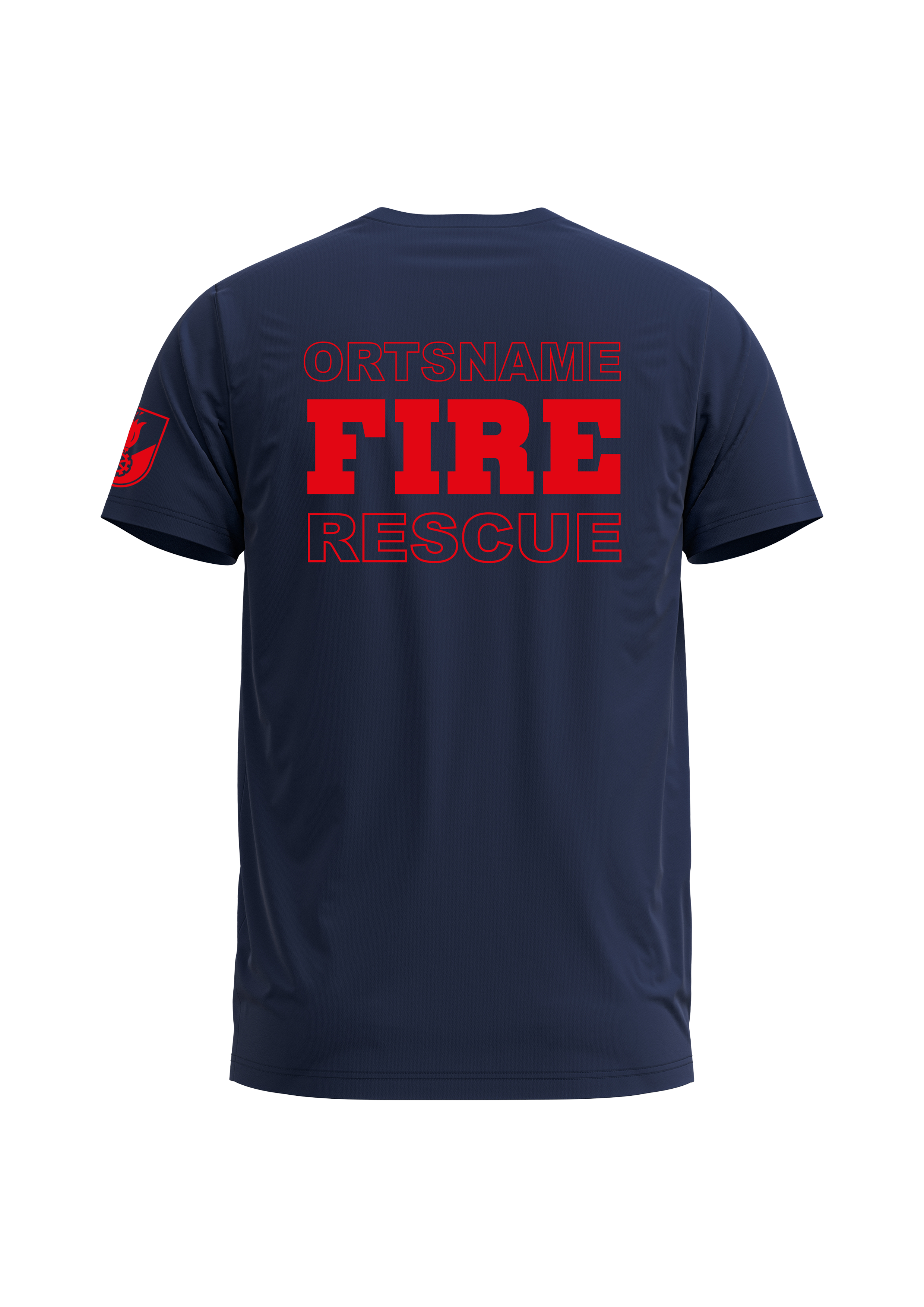 Personalisiertes FIRE Rescue T-SHirt