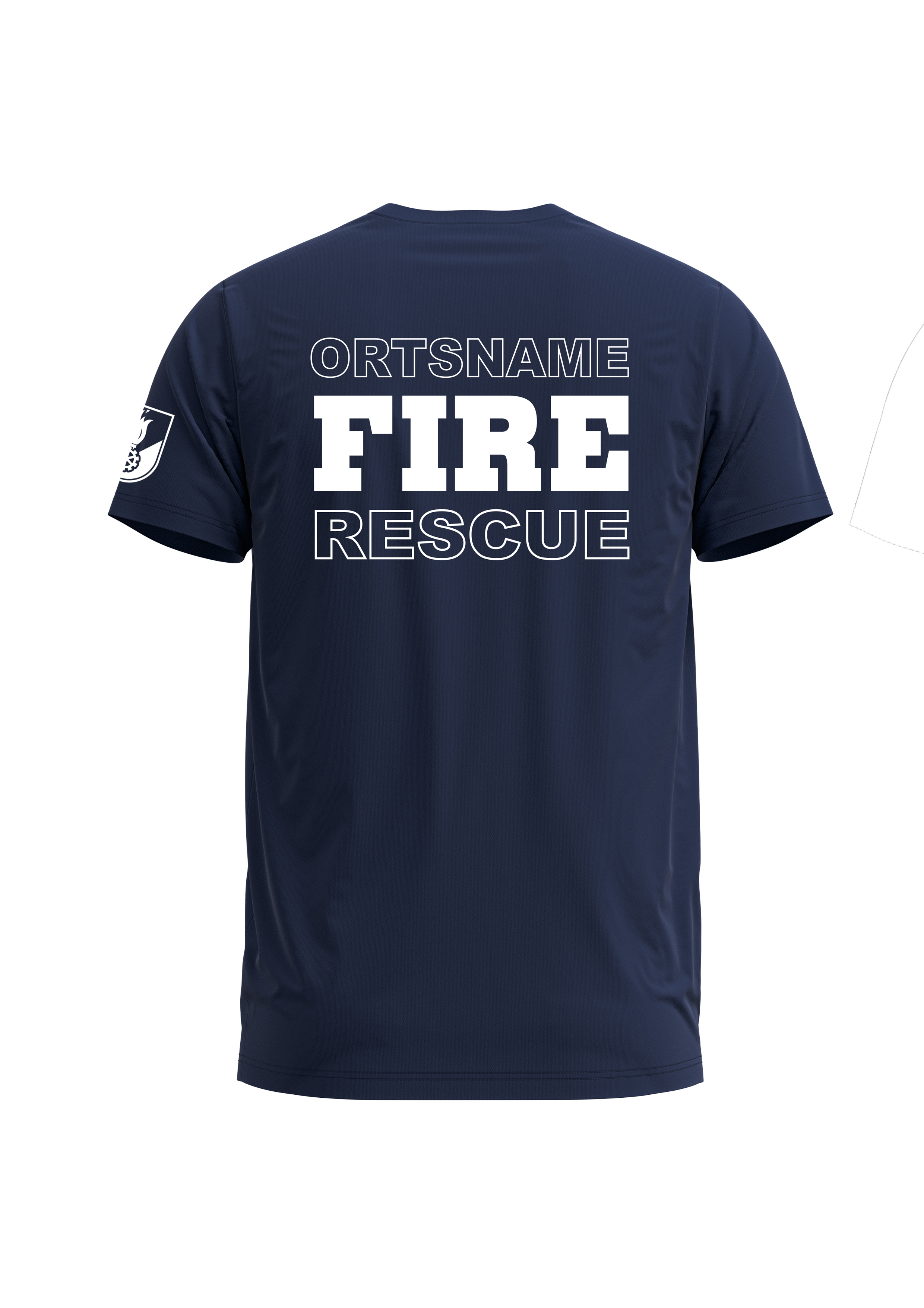Personalisiertes FIRE Rescue T-SHirt