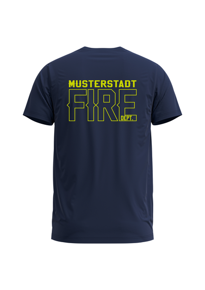 Personalisiertes FIRE Department T-Shirt