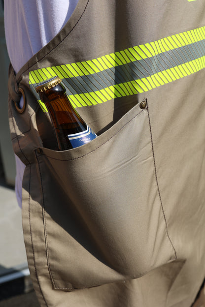 Feuerwehr Grillschürze Navy