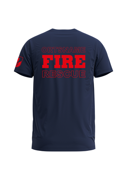 Personalisiertes FIRE Rescue T-SHirt